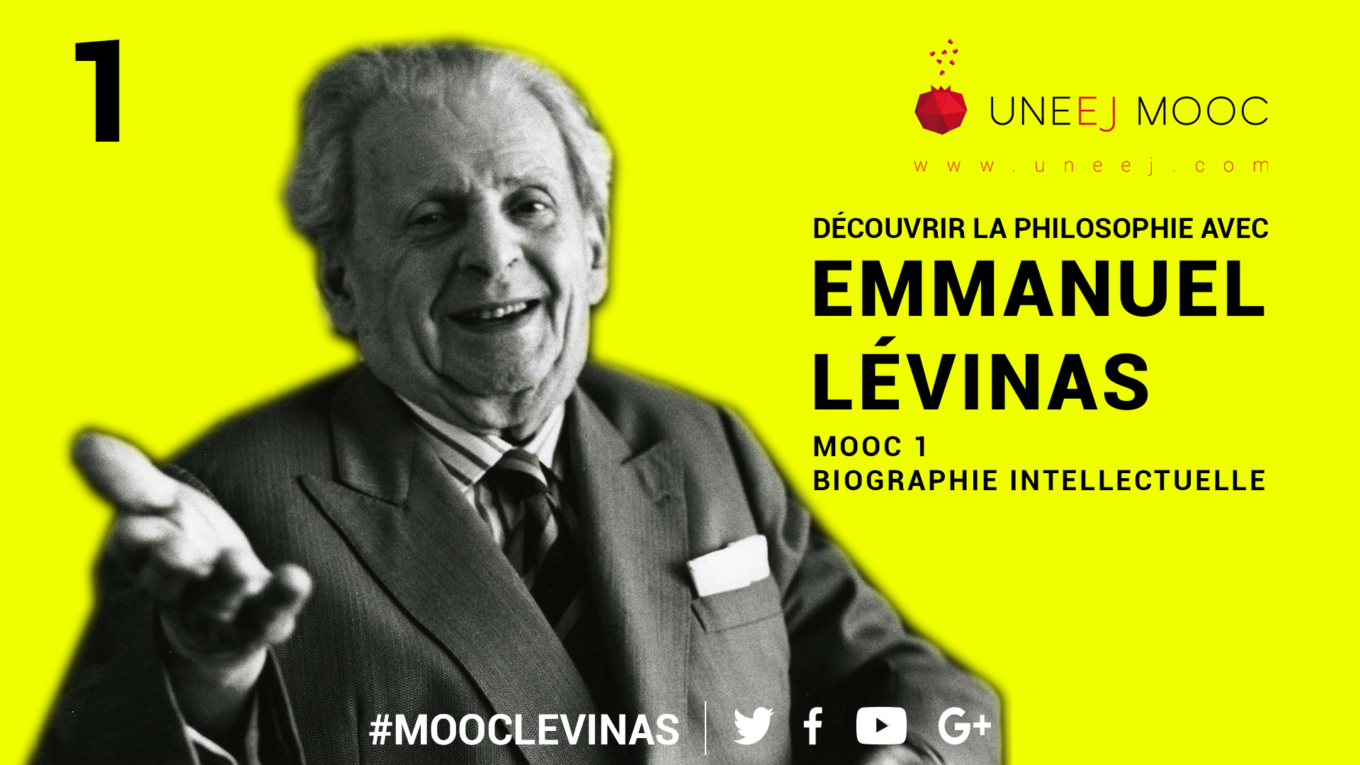 Découvrir la philosophie avec Emmanuel Lévinas : Biographie intellectuelle - MOOC 1 CPEL01